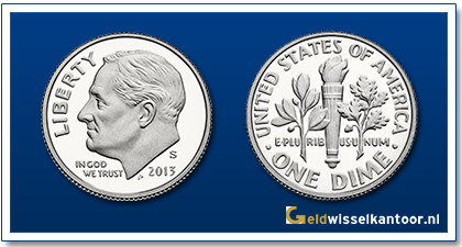 Amerika Dime Dollar Roosevelt 1965-heden