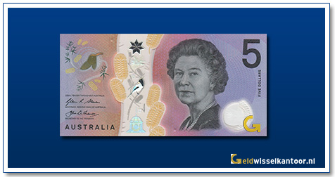 Australië-5-Dollar-Queen-Elizabeth-II-2016-heden