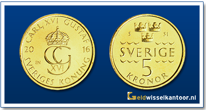 Zweden 5 Kroner 2016
