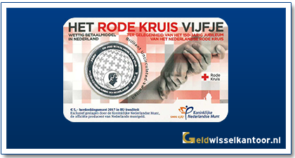 5 Euro Het Rode Kruis Vijfje 2017