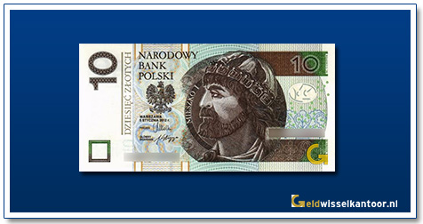 Polen-10-Zlotych-Prins-Mieszko-2012-heden