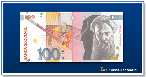 Slovenië-100-Tolar-R.-Jakopic-1992