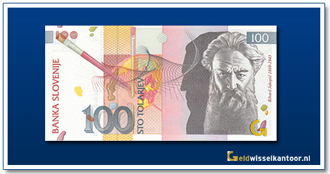 Slovenië-100-Tolar-R.-Jakopic-2003