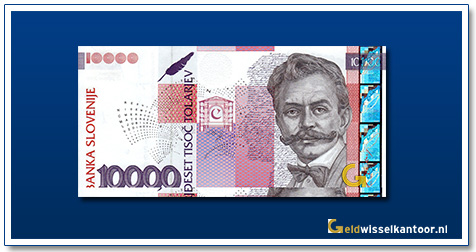 Slovenië-10.000-Tolar-I.-Cankar-2000