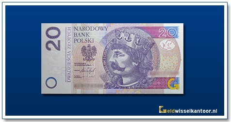 Polen-20-Zlotych-Koning-Boleslaw-2012-heden