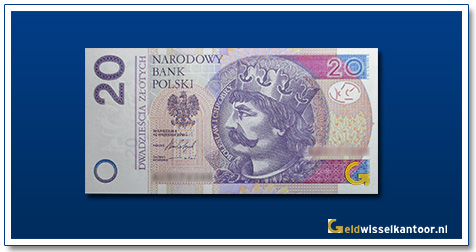 Polen-20-Zlotych-Koning-Boleslaw-2012-heden