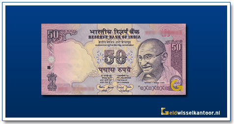 India-50-Roepies-Mahatma-Ghandi-1997-met-jaartal