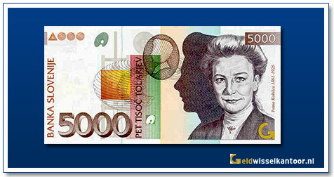 Slovenië-5000-Tolar-I.Koblinka-1993