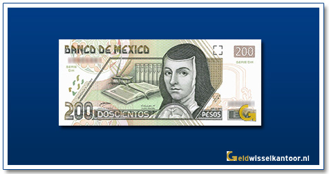 Mexico-200-Pesos-J-de-Asbaje-2000-2007