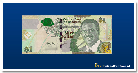 Bahama's 1 Dollar Sir Lynden 2008-2015 Bahama's-1-Dollar-Sir-Lynden-2008-2015
