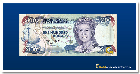 Bahama's-100-Dollar-Queen-Elizabeth-II-1996