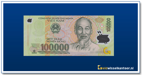 Geldwisselkantoor-Vietnam-100000-Dong-Ho-Chi-Minh-2004-heden