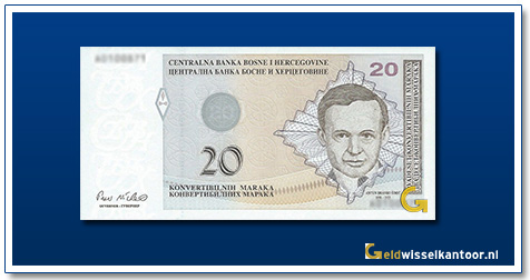 Geldwisselkantoor-20-Bosnische-inwisselbare-Mark-Antun-Branko-Šimić-1998