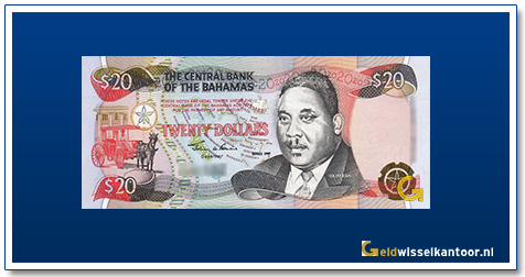 Bahama's-20-Dollar-Sir-Milo-B.-Buttler-1997