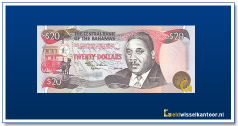 Bahama's-20-Dollar-Sir-Milo-B.-Buttler-2000