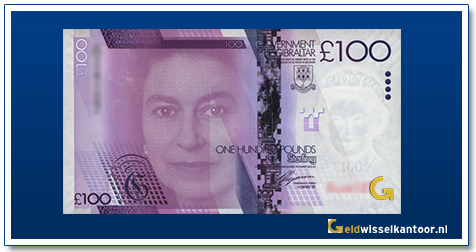 Gibraltar-100-Pounds-Queen-Elizabeth-II-2011-heden