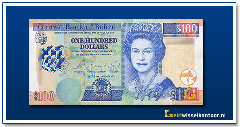 Belize-100-Dollar-Queen-Elizabeth-II-2003-2006