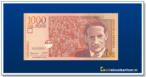 Columbia-1000-Pesos-Jorge-Eliécer-Gaitán-2005-2009