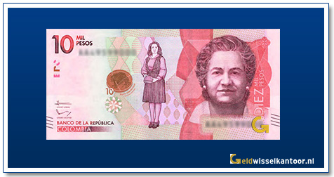 Columbia-10000-Pesos-Virginia-Gutiérrez-2016