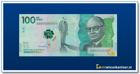 Columbia-100000-Pesos-Carlos-Lieras-Restreppo-2014