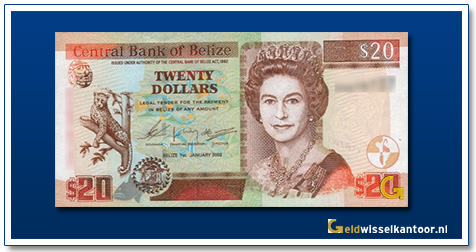 Belize-20-Dollar-Queen-Elizabeth-II-2003-2005-2007-2010