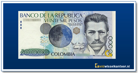 Columbia-20000-Pesos-Julio-Garavito-A-1996-2008