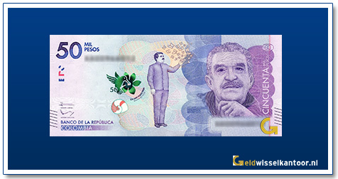 Columbia-50000-Pesos-Gabriel-Márquez-2016