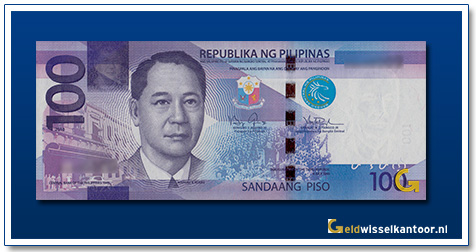 Filipijnen-100-Peso-Manuel-A.-Roxas-2016