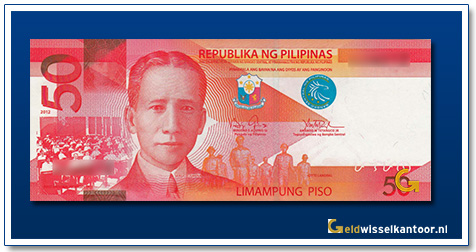 Filipijnen-50-Peso-Sergio-Osmeña-and-Leyte-Landing-2010