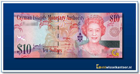 Kaaiman-eilanden-1-Dollar-Queen-Elizabeth-II-2010