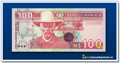 Namibië-100-Dollar-Kaptein-Hendrik-Witbooi-1999