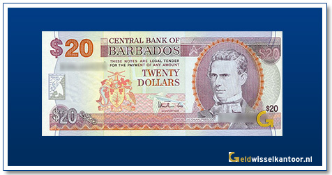 Barbados-20-Dollar-Samuel-Jackman-Prescod-1998