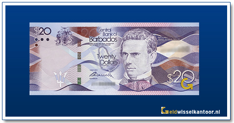 Barbados-20-Dollar-Samuel-Jackman-Prescod-2013