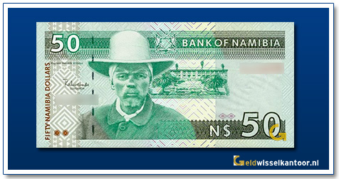 Namibië-50-Dollar-Kaptein-Hendrik-Witbooi-1999