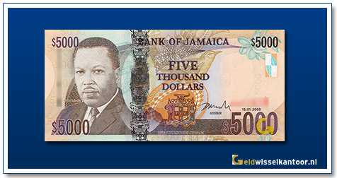 Jamaica-5000-Dollar-Hugh-Shearer-2009-2010