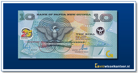 Papoea-Nieuw-Guinea-10-Kina-Bird-of-Paradise-2000