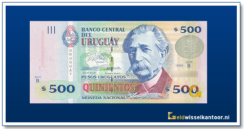 Uruguay-500-Pesos-Alfredo-Vásquez-Acevedo-1994-2011