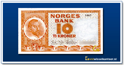 Noorwegen 10 Kronen Fridtjof Nansen 1972-1984 Noorwegen-10-Kronen-Fridtjof-Nansen-1972-1984