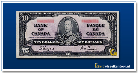 Canada-10-Dollar-King-George-VI-1937