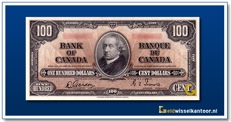 Canada-100-Dollar-Sir-John-A-Mac-Donald-1937