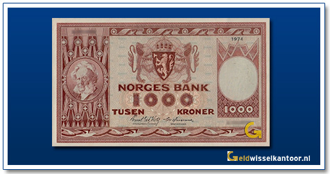 Noorwegen-1000-Kronen-Henrik-Ibsen-1949-1975