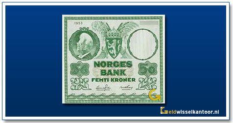 Noorwegen-50-Kronen-Bjørnstjerne-Bjørnson-1950-1965