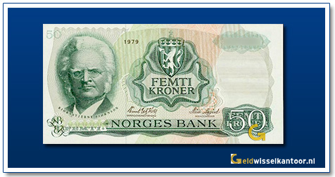 Noorwegen-50-Kronen-Bjørnstjerne-Bjørnson-1966-1983