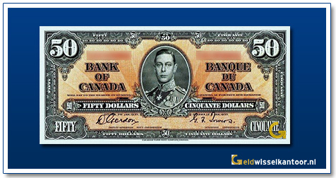 Canada-50-Dollar-King-George-VI-1937