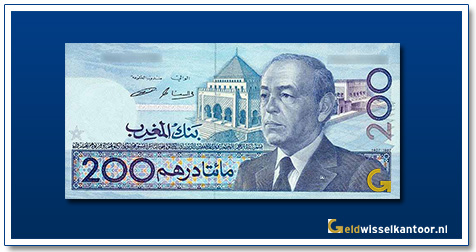 Marokko-200-Dirhams-King-Mohammed-IV-1987