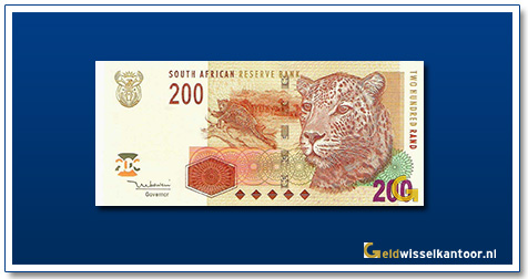 Geldwisselkantoor Zuid-Afrika-200-Rand-Leopard-2005