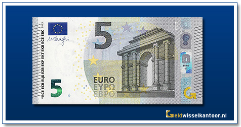 Europa 5 euro Bridge in Classical Style 2013