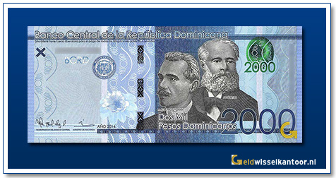 Dominicaanse-Republiek-2000-Pesos-Emilio-Prud-Homme-and-José-Reyes-2014
