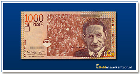 Columbia-1000-Pesos-Jorge-Eliécer-Gaitán-2001-2005