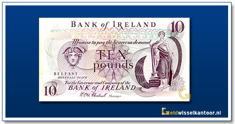 Noord-Ierland-10-Pounds-Seated-Woman-1967-1971-1977